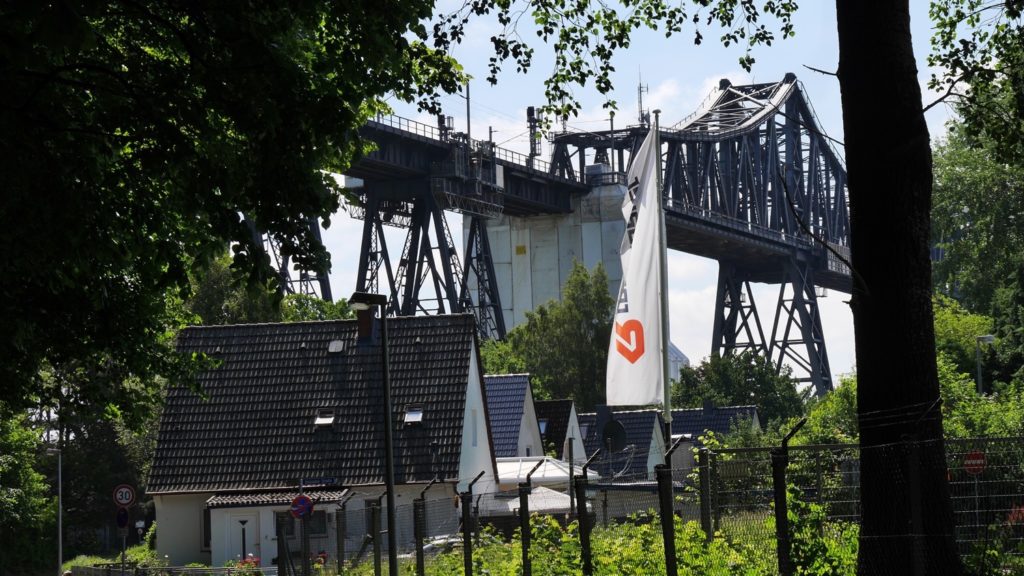 Fotogalerie Rendsburg, Hochbrücke, Schleife (SE162) | Schöne Ecken